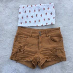 crop & shorts